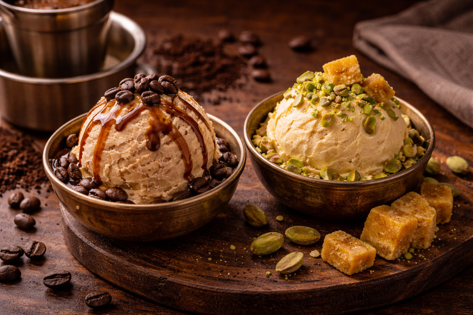 Where Tradition Meets Imagination: Madras Filter Coffee & Mysore Pak Ice Cream at IDlish